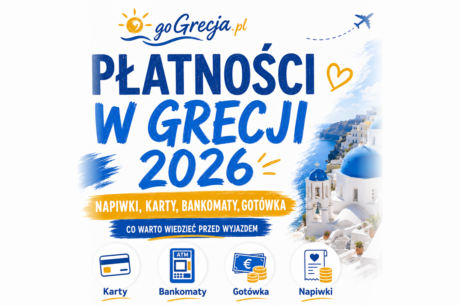 Napiwki, karty, bankomaty — jak płacić w Grecji w 2026